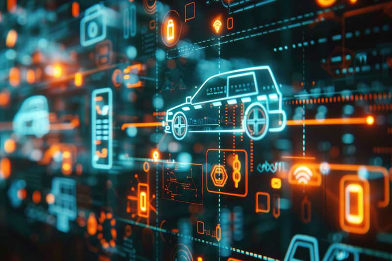 futuristic-digital-interface-featuring-car-icons-with-glowing-elements-dark-background